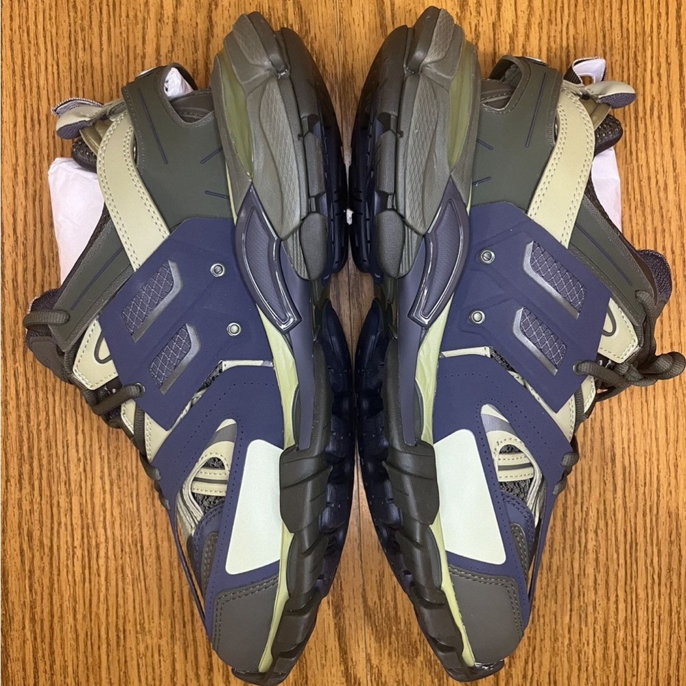 Balenciaga‎ Track Sneaker (Green/Navy) - Picture 4 of 9